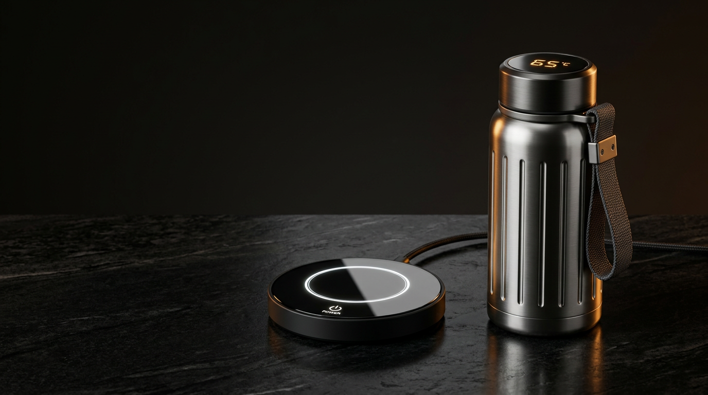 HeatVault Bundle — Desk Warmer + Smart Bottle
