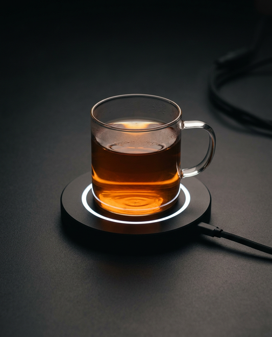 HeatVault Desk Mug Warmer — Keep Coffee Hot All Day